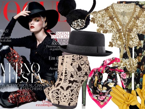 Daria Strokous w awangardowej stylizacji dla Vogue Portugal